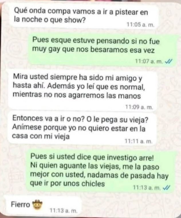 Y se filtra conversación entre <a href="/KalelVidal/">Kal-El</a> y <a href="/jmhannibal666/">jmhannibal</a> previo a la posada...