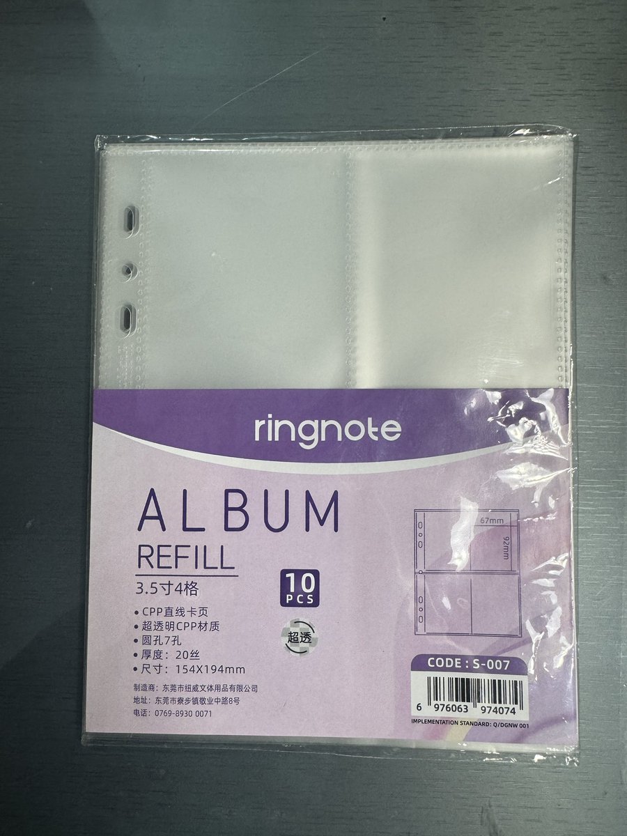 rukakawai4ever's tweet image. wts sleeve binder 4p matte non fit ( 1 SISI )
- Isi 10 lembar (bisa buat 40 pc) 
- new (sealed)
- exc adm oren
💸 10.000
📍Jakarta Barat

yang mau boleh dm yaa

#wts #binder #sleeve