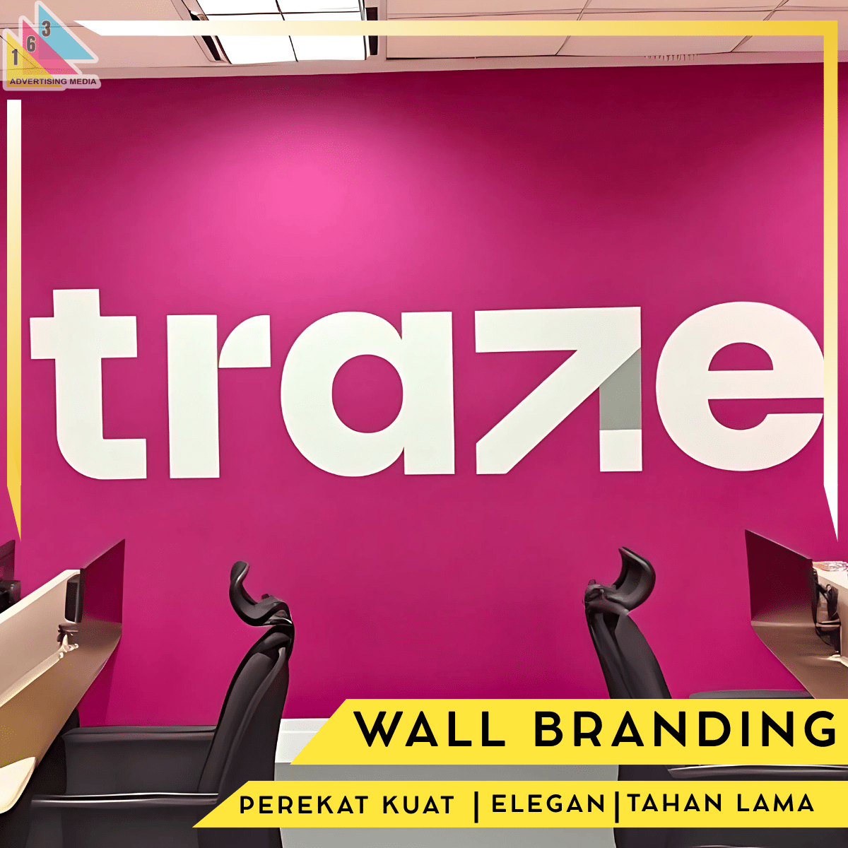 163_reklame's tweet photo. https://t.co/P0ngU8PpB3
🎯 Dinding polos = peluang branding yang belum dimanfaatkan. Dengan Sticker Wall Branding, logo dan nilai perusahaanmu tampil menonjol tanpa renovasi besar!
#WallSticker #OfficeBranding #DesainInterior #StickerVinyl #Cloudflare #Hoax #Semeru #Traze https://t.co/M66Iqxxw3v