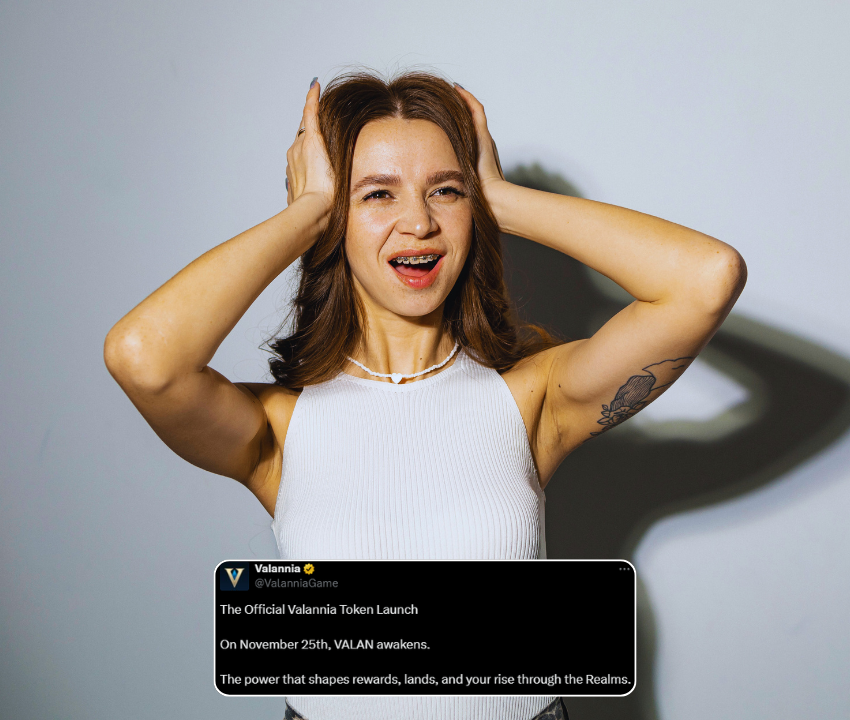 $VALAN TGE On November 25th at 3 PM EST 🔥

This is the token that will drive the economy, wars, politics, and even destinies inside this multi-game world on <a href="/solana/">Solana</a>

It's a currency for heroes, builders, leaders, and those who want to become part of history.

VALAN gives power