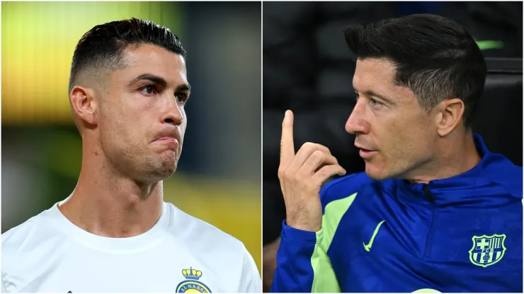 BouafifNour's tweet photo. With his last hat-trick against Celta Vigo, Lewandowski surpassed Cristiano Ronaldo to become the player with the most goals scored after turning 30 in Europe’s top five leagues, reaching 208 goals. https://t.co/WtpdhxcwnQ