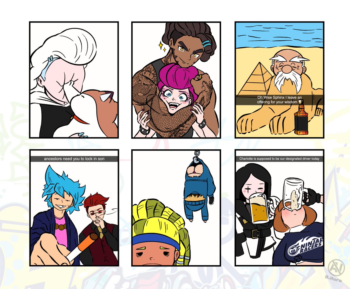 BookerKuro's tweet image. Photo board pt. 2! 📸 
#NinjalaRacers 
#Ninjala #ニンジャラ #Ninjalaart