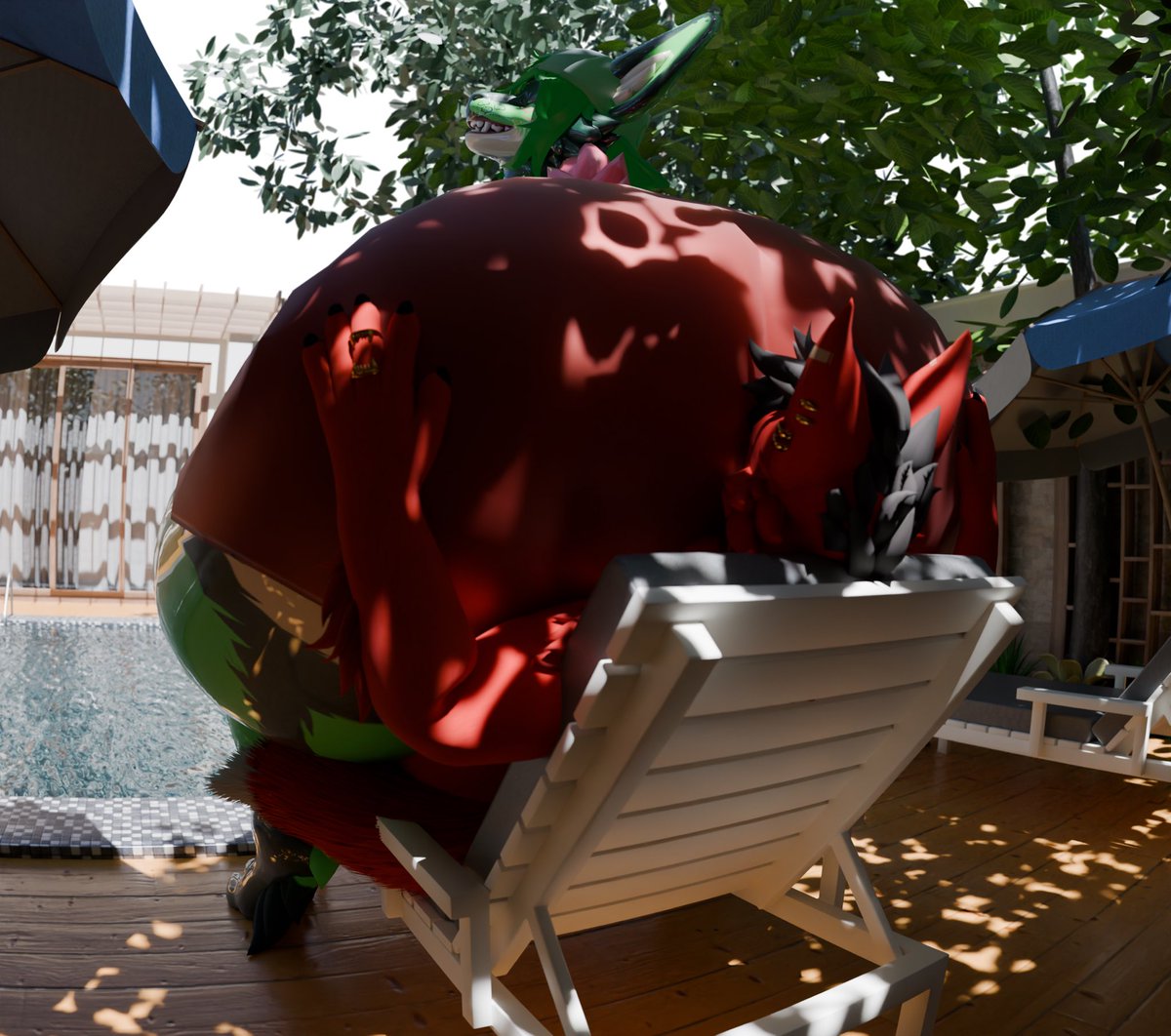 The biggest, wettest pair of cheeks plants themselves onto your face. It’s an absolute need of mine

Feat: <a href="/RB_RedDog/">RB art stuff</a> and <a href="/S_h_e_e_b/">🔞Sheeb</a>