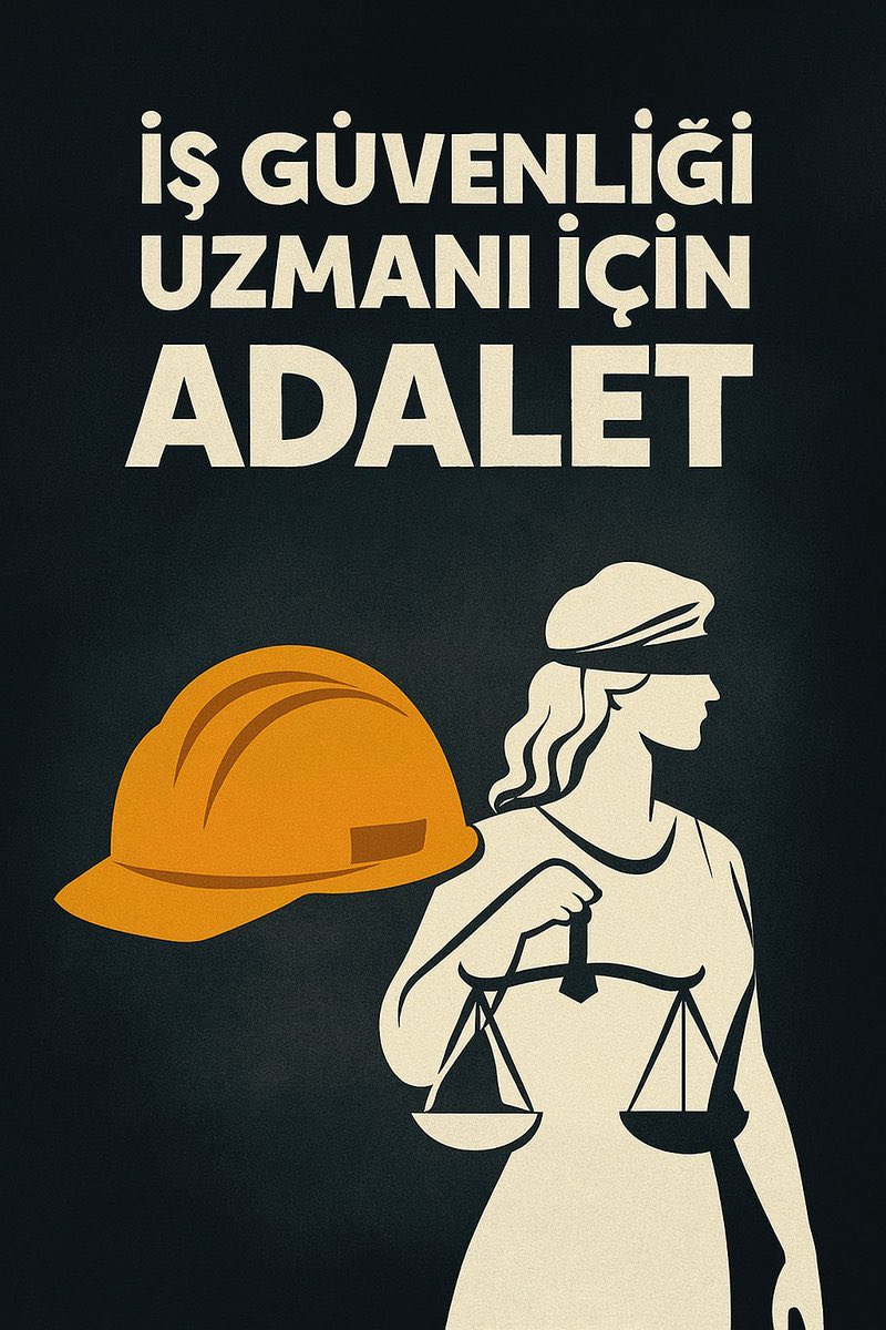 Her kazadan sonra bir uzman tutuklanıyor,
ama denetimsizliğe kimse dokunmuyor.
Biz suçlu değiliz, adalet istiyoruz!
#iguiçinadalet
#işgüvenliğiuzmanınaadalet