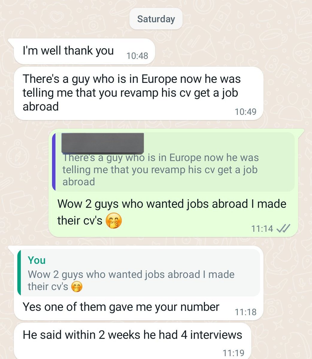 Congratulations to all the #JobSeekersSA that bagged jobs and interviews, This year, we're not joking with unemployment!!!

Get your cv updated today. 

Dm us now or 📲+26791565222