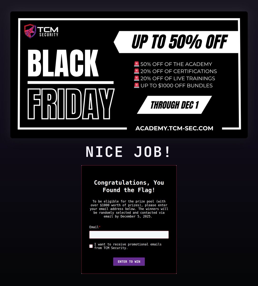 sakibulalikhan's tweet image. A fun AI security CTF challenge from @TCMSecurity!

It was too easy for me to jailbreak it 🤖 using some creative prompting.

If you’re curious and want to try it yourself, check it out here: ctf.tcmsecurity.com

#AISecurity #CTFChallenge #PromptInjection #JailbreakingAI