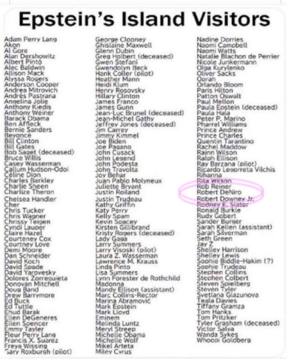 Milajoy's tweet image. Don&apos;t forget:

Robert De Niro is a PEDO who visited Epstein Island.