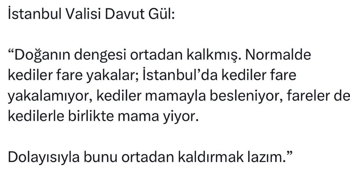 Doğanın dengesini kedi mamaları mı ortadan kaldırmış?

Ah bu dış minnaklar!

#BeslemeYasaklanamaz 
#SokakHayvanlarıSahipsizDeğil