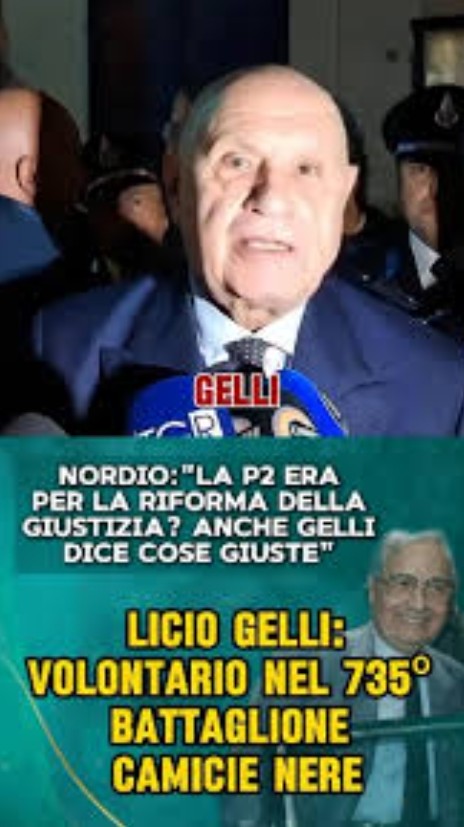 vlasec_ciotto's tweet image. #Nordio #P2 #Gelli #PianoRinascitaDemocratica
#Fascismo quello vero