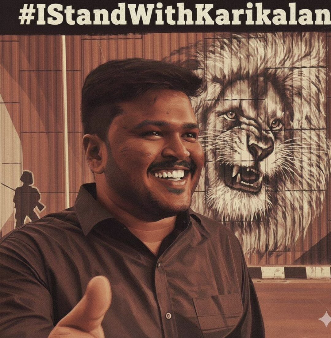 AbilsagdasKumar's tweet image. Me too..🔥🤝💪🖤
#StandWithKarikalan ..