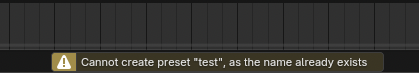 TheCgCy's tweet photo. Oh my god, this is not a Blender 5.0 bug? They straight out prevent to creating the same Preset name. If the goal was to protect the Blender's default preset, wouldn't rejecting certain names be a better option? So anyway, get these lines removed

https://t.co/6Cx6rL4UpQ https://t.co/CA7dYqESVD