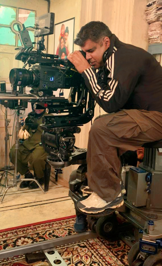 Working through 14 hour shifts, surrounded by noise, cables, lights, and a hundred of teammates moving in every direction, racing against time, something quiet still rises inside. 
#Director #India #Cinema #Film Creative #SaurabhVarma #TGPR #TheGreatPunjabRobbery #Bollywood