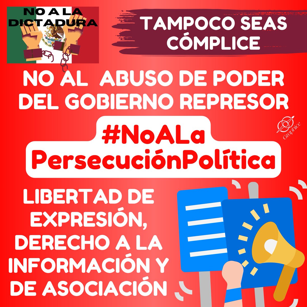 VillanuevaTere's tweet photo. @JimenaVillicana @carlosmorisea 🚨La persecución contra voces críticas no es gobierno, es abuso de poder; exigir que se respeten los derechos que el Estado está obligado a garantizar es un deber ciudadano que no puede ser censurado ⚠️😡

#NoALaCensura ❌🤐
#NoALaPersecuciónPolítica ⁠🚫🎯
#NoALaDictadura 👹 https://t.co/CPx59BBmOD