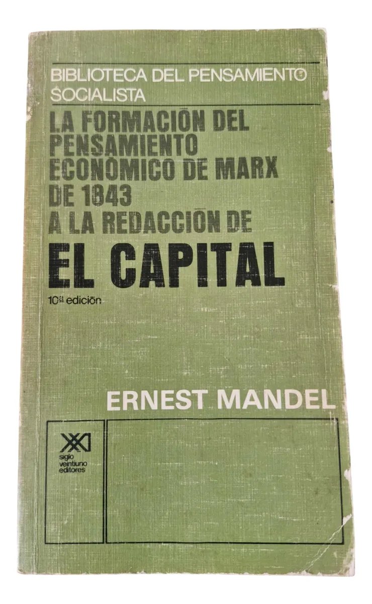 libroseureka's tweet image. mercadolibre.com.mx/la-formacion-d…
La Formación Del Pensamiento Económico de Marx 
Ernest Mandel

#LeerEsConocerte #LibrosParaTodos #Historia #Filosofía #Cuento #Poesía #Derecho #Sheinbaum #Libros #Pumas #ÚltimaHora #Literatura #Narrativa #México #Educación #LibrosEureka #Yoga