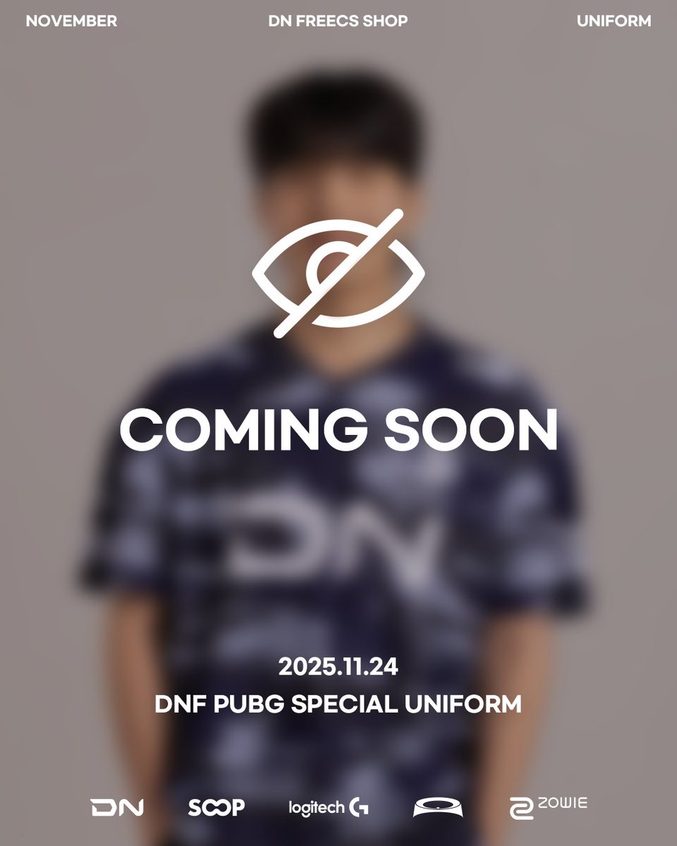DNF_PUBG's tweet image. ✨ 2025 DNF PGC UNIFORM ✨
11.24 KST COMING SOON

#DNF  #PGC #UNIFORM #DNFSHOP