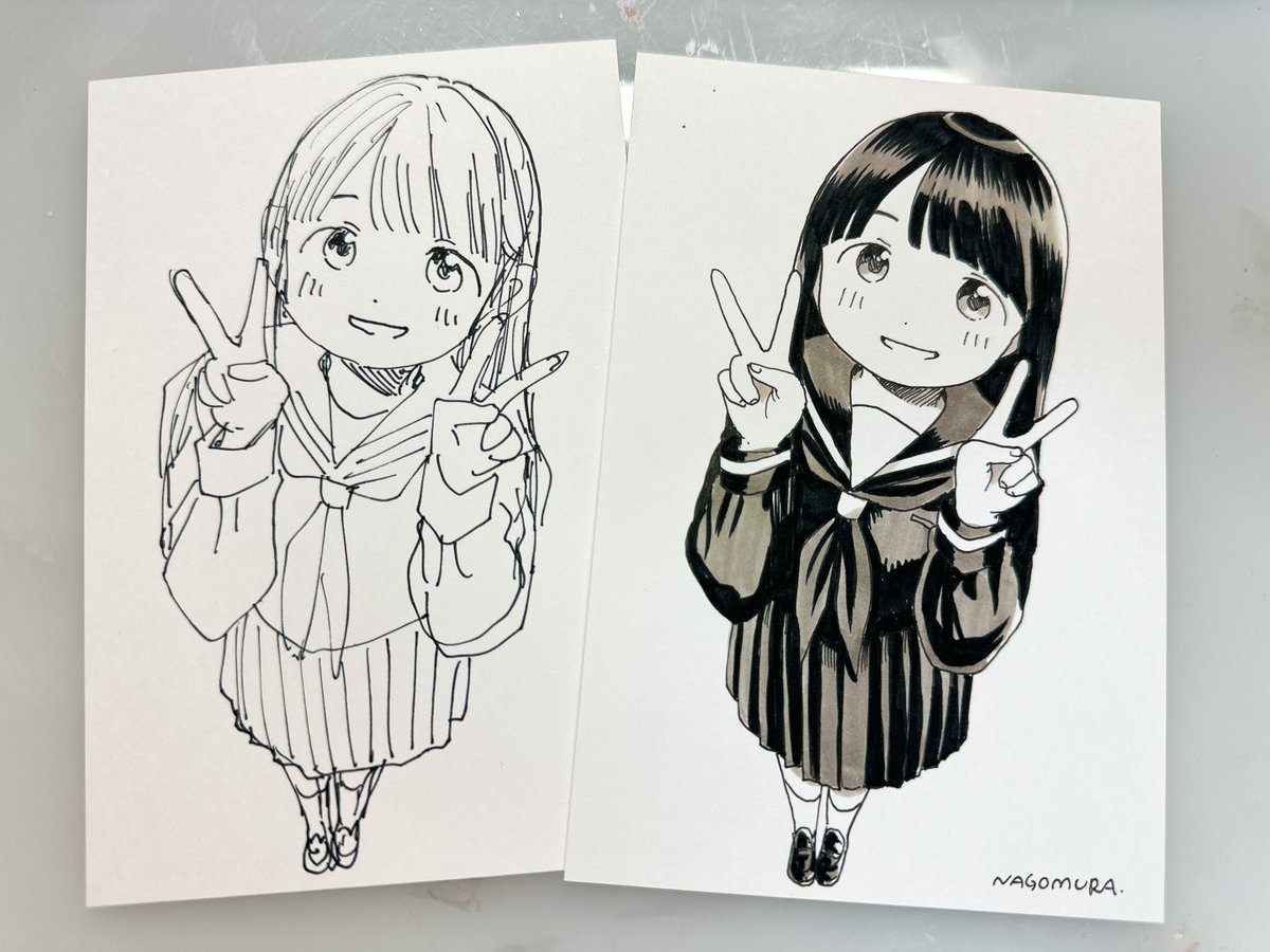 はがきサイズの原画…4000円〜5000円
A5サイズの原画…7000円〜8000円

たくさんあるから購入の際点数制限はありません!
売り切れないくらい持っていきたい、まだ増えるよ🖊️

クリアファイルに入れて販売します。お渡しの袋基本ありません🙇

#COMITIA154 