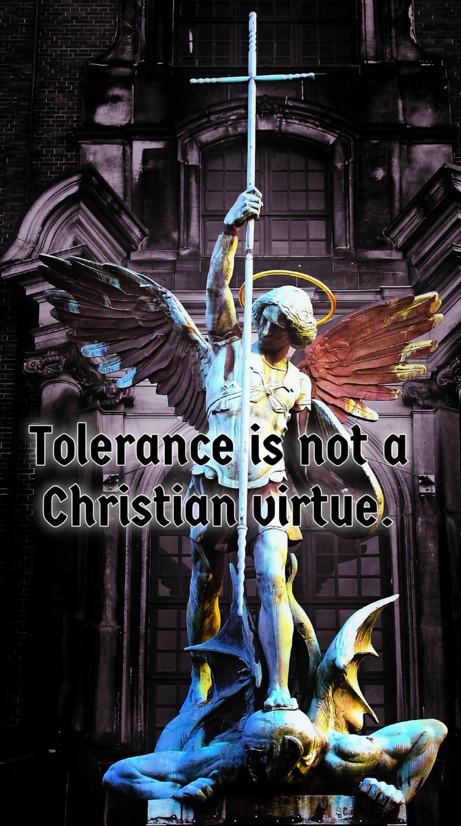 Christianity is neither a weak nor tolerant religion.