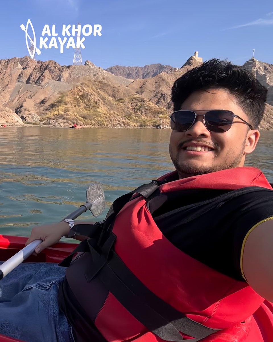 AlkhorKayak's tweet photo. Kayak and moment that clears your mind🌊
كيـاك ولحظـة تصفي ذُهنـك 🌊
#kayaking #rufaysahdam #alkhorkayak https://t.co/2YQnNrMtRF