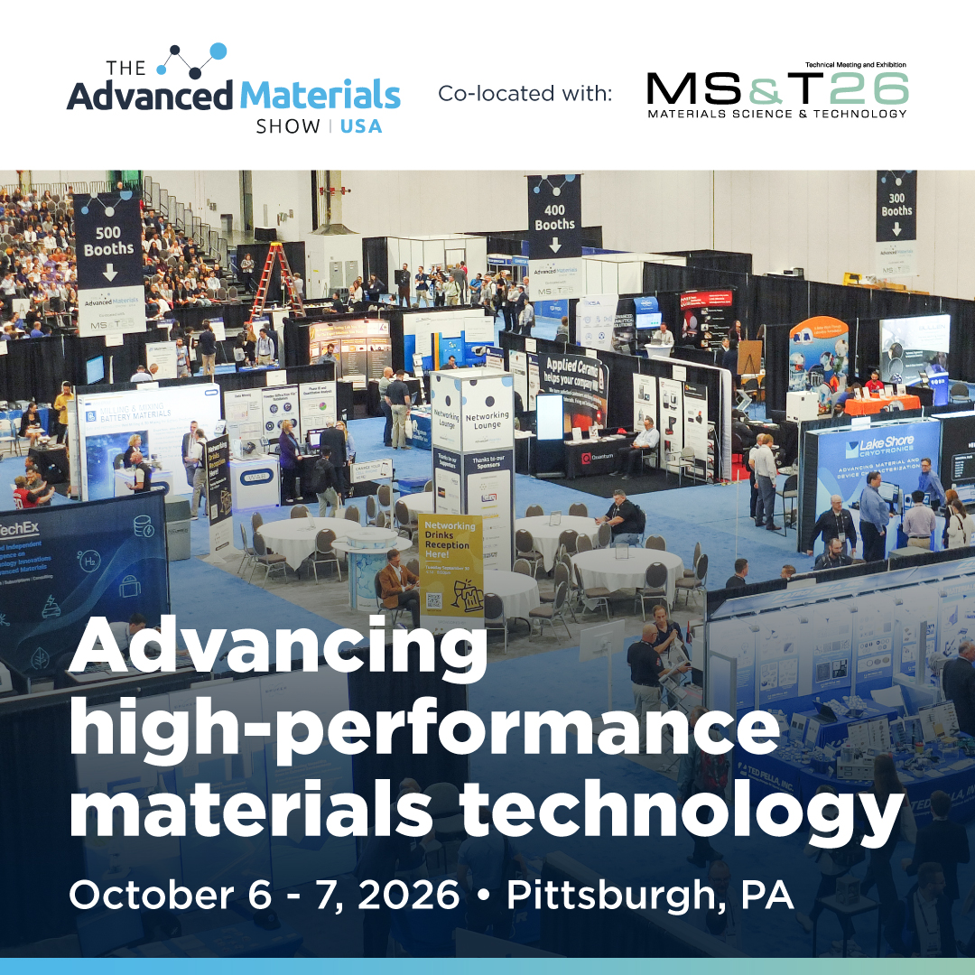 The Advanced Materials Show USA tweet media