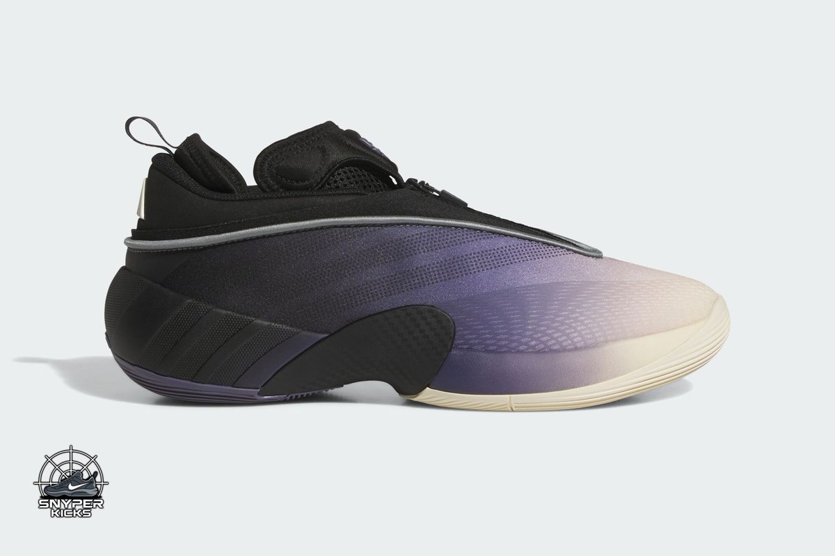 SnyperKicks's tweet image. adidas D.O.N. Issue #7 &quot;Eclipse&quot;
Colorway: Core Black/Preloved Violet/Warm Vanilla
Style Number: 
Release Date: November 8, 2025
Price: $120
#Eclipse #adidas #issue