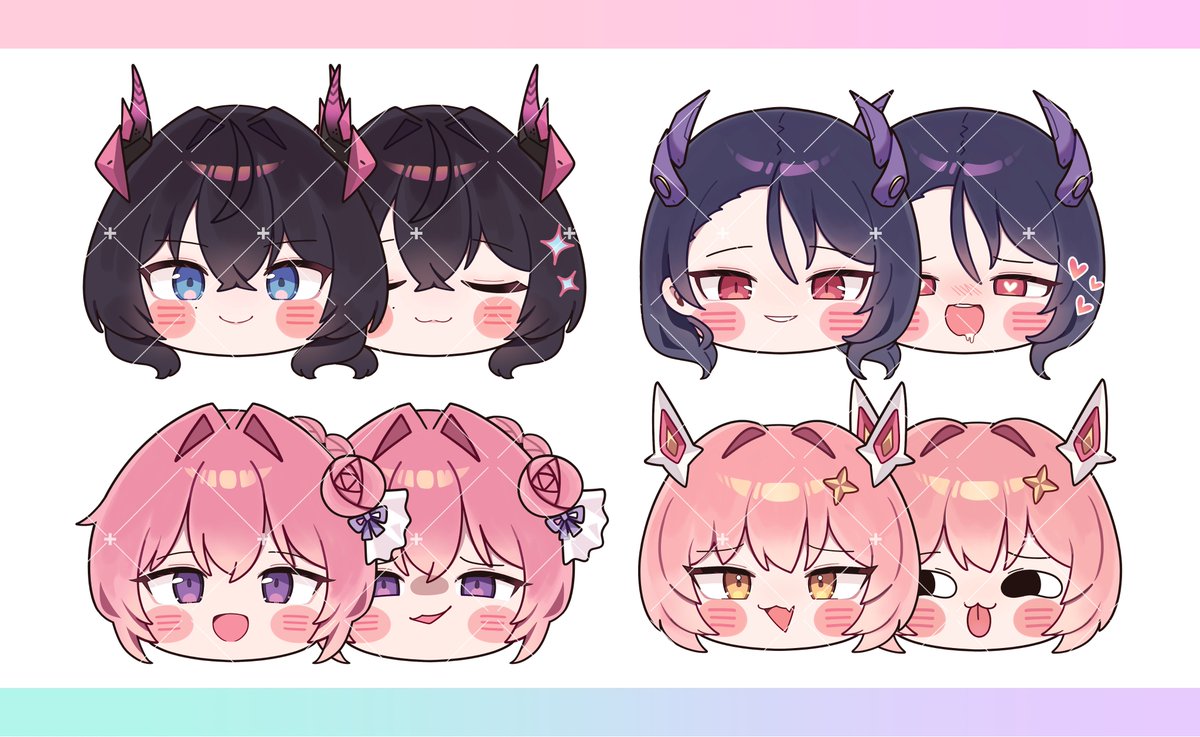 이번에 애니펜즈의 니케 굿즈 일러스트에 참여하였습니다~!
승리의 여신들의 일러스트를 작업할 수 있어 영광이었습니다.  
시그니처 표정에 많은 노력을 기울였으니, 많은 관심 부탁드립니다!
감사합니다🧡💛