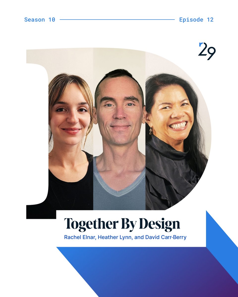 DesignOfPodcast's tweet image. They turned standard corporate programming into can’t-miss creative experiences.

Now, they’re helping others design events that connect and scale, with one simple rule: respect the audience.

🎧 The Design Of: rule29.com/stories/the-de…

#DesignOfPodcast #DesignThinking #Community