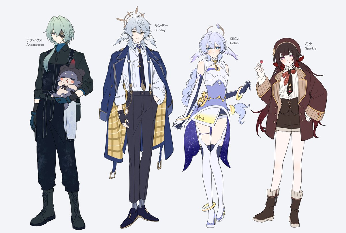 aoirooto's tweet image. HoYoFair「キメリックパーク」にて担当させていただいたキャラクターの衣装デザインです！
よろしくお願いいたします✨
#HoYoFair #スターレイル #崩壊スターレイル #キメリックパーク