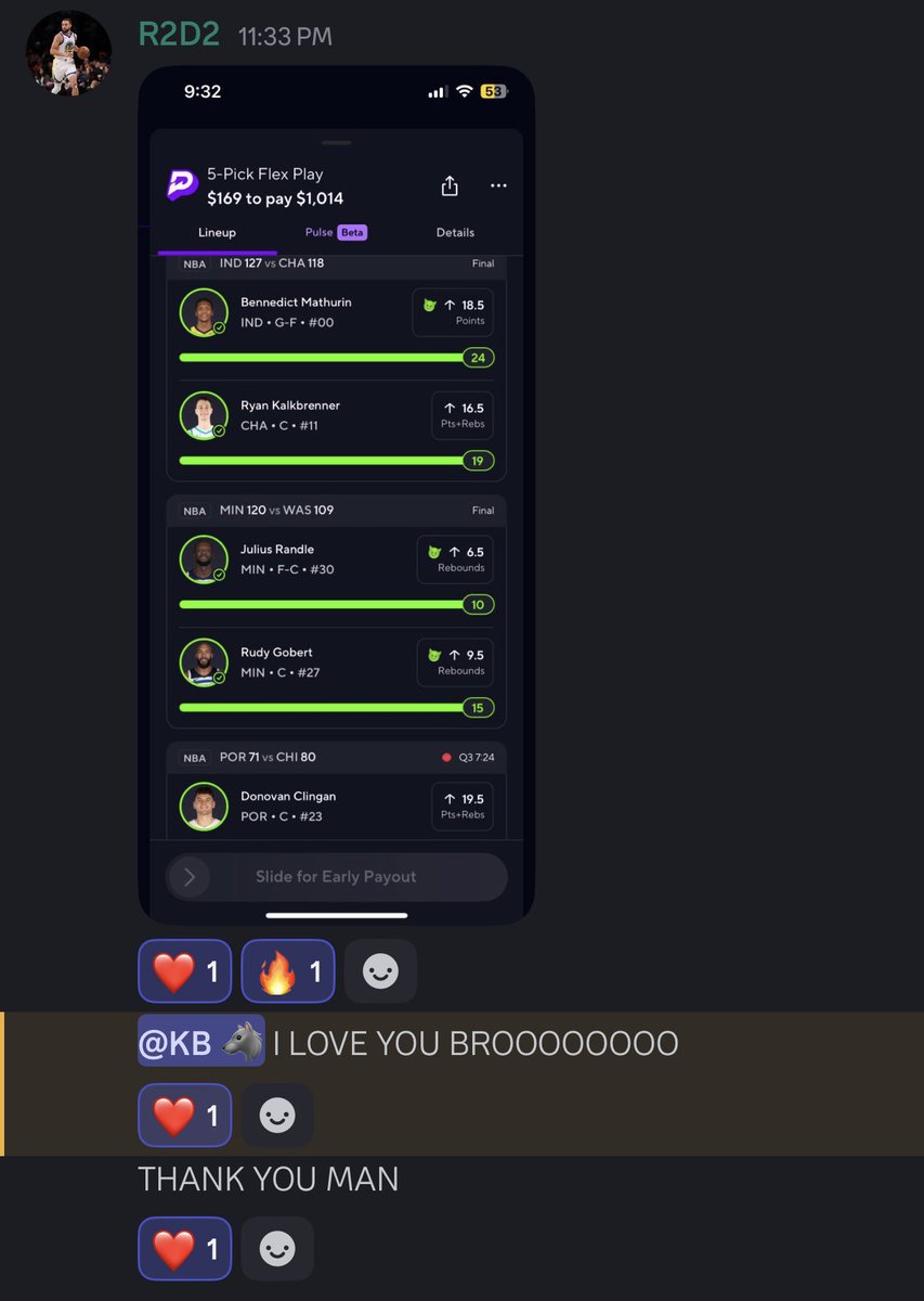 KBProps's tweet image. If you haven’t joined the discord already then what are you doing? You need to get in there ASAP!

This is just one of many members that cashed out with me tonight 😮‍💨💯

🔗 discord.com/invite/6gZhqbF…