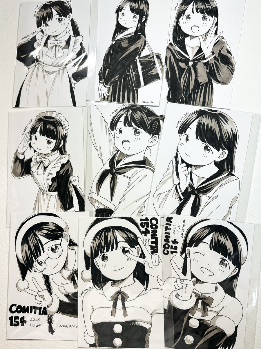 はがきサイズの原画…4000円〜5000円
A5サイズの原画…7000円〜8000円

たくさんあるから購入の際点数制限はありません!
売り切れないくらい持っていきたい、まだ増えるよ🖊️

クリアファイルに入れて販売します。お渡しの袋基本ありません🙇

#COMITIA154 