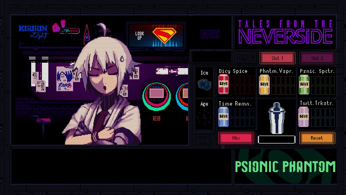 PsionicSpecter's tweet image. ⠀  
&quot;Is it?&quot;

( Placing the mug down, the big boss grabs another one to clean. )

&quot;I think out of everything I&apos;ve done so far, this is by far the least interesting.&quot;
⠀