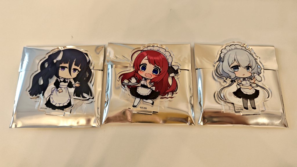 ゾンビランドサガ オシアド カフェ アクリルスタンド グッズ-スタンド ゾンビランドサガリベンジデカアクリルスタンドkawaii 全7種セット