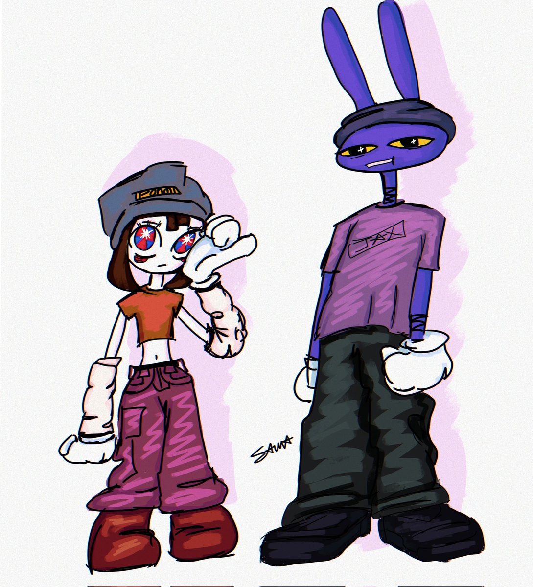 sawacore's tweet image. #funnybunny ☆☆ 

#tadc #TheAmazingDigitalCircus