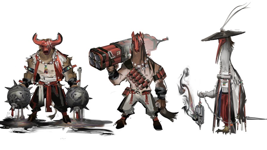 Upcoming furry game has pretty cool looking furry enemies too