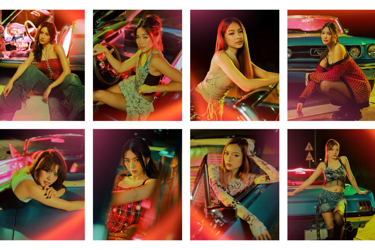 BINI have released individual member concept photos for their upcoming album, ‘FLAMES,’ out tomorrow, November 20th.