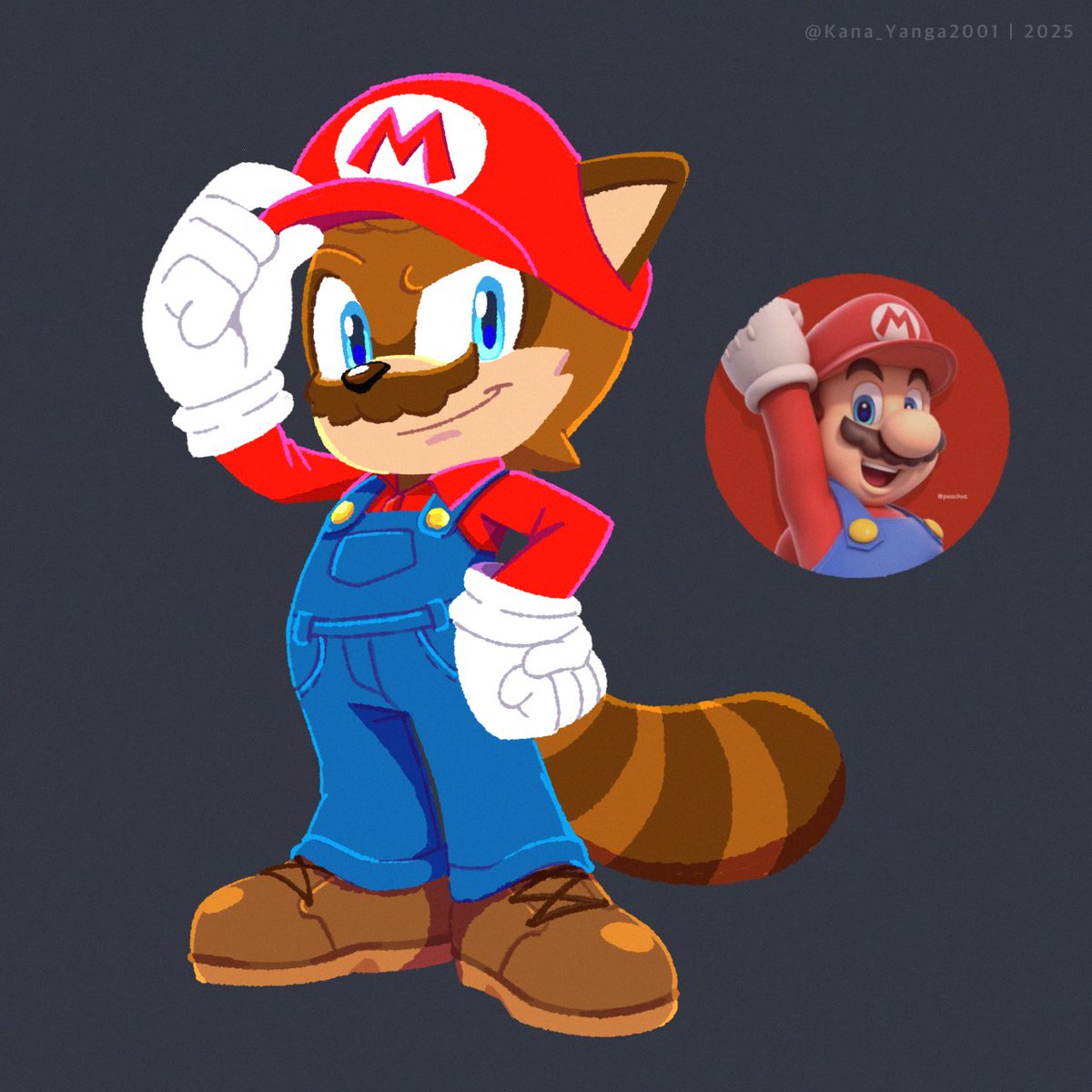 Kana_Yanga2001's tweet image. Sonic The Hedgehog x Super Mario Bros.✨🍄
Mario The Tanooki &amp;amp; Luigi The Fox

#SonicTheHedgehog #SuperMarioBros #sonicstyle