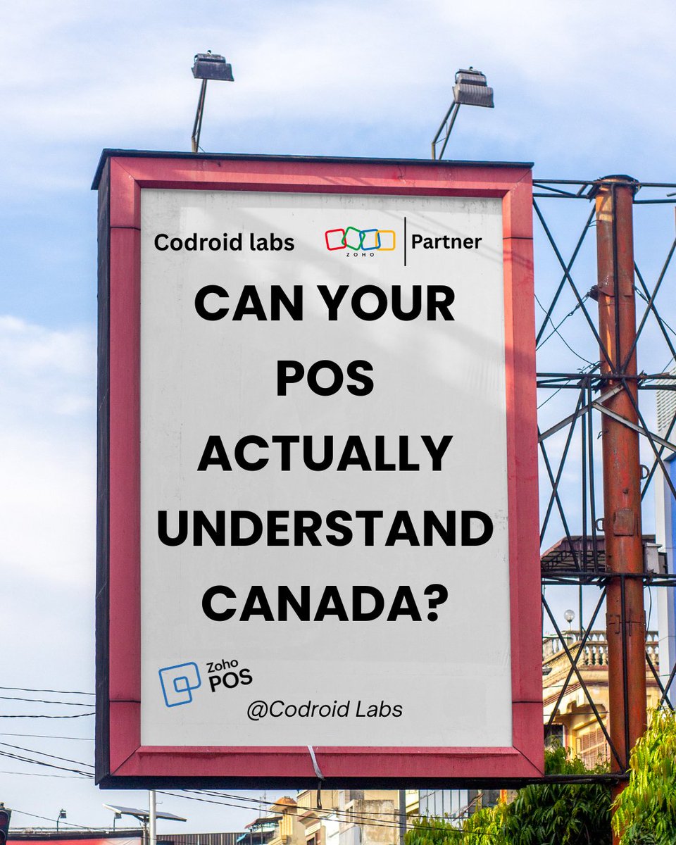 CodroidLabs's tweet image. If your POS slows you down, you are paying for chaos.
Zoho POS fixes billing, stock, taxes, and multi-device checkout in one clean system.
Your team deserves better.
Book a Zoho meeting with us and see it live. 
zurl.co/9f7Pl 
#zoho #business #codroidlabs