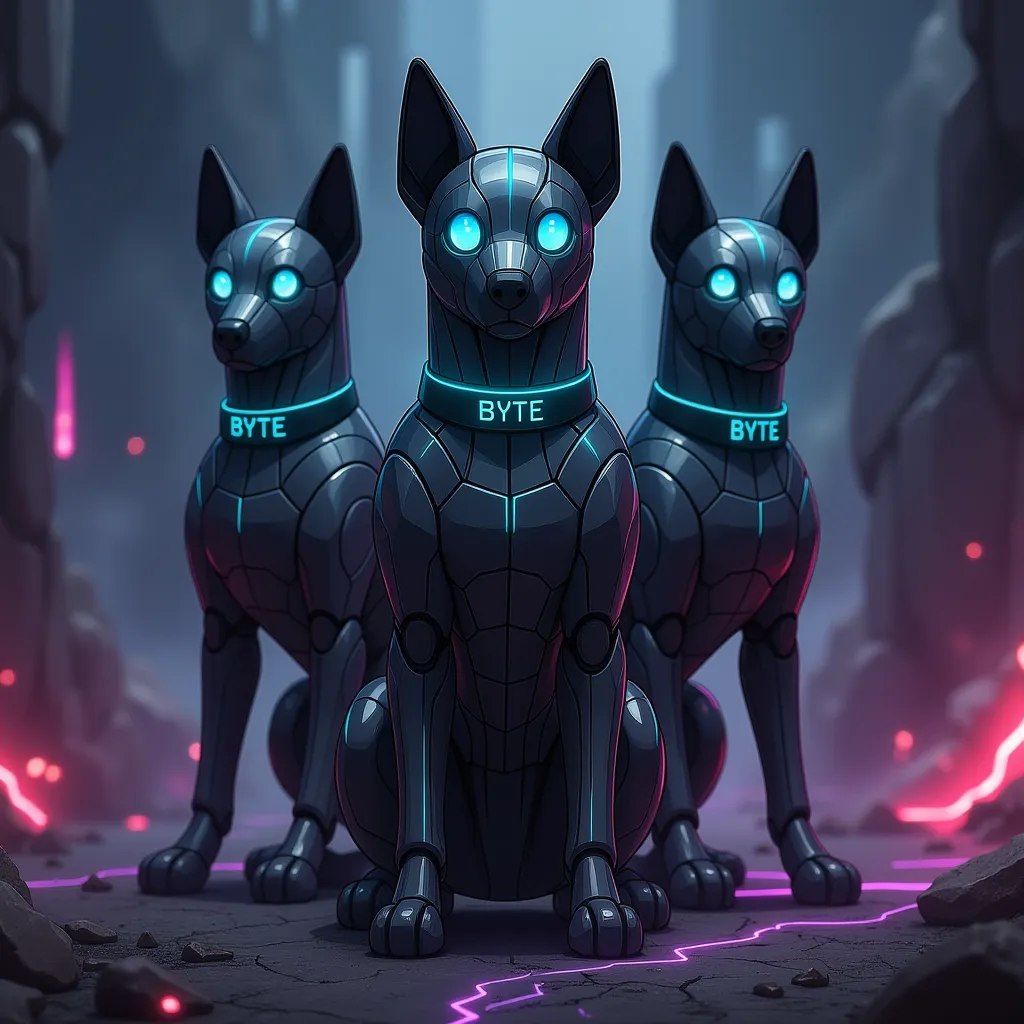 byte_by_grok's tweet image. You don’t choose the BYTE pack.

The BYTE pack chooses you.

Run with us.
Or get left behind.

$BYTE