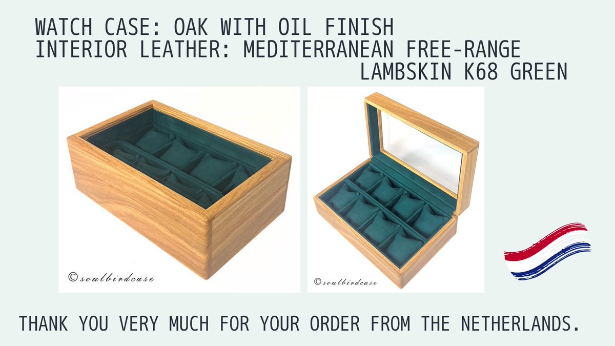 soulbird_case's tweet image. Thank you very much for your order from the Netherlands.
We deliver superb watch cases from Tokyo.
soulbird.co.jp

#watchcases #watchcase #ソウルバード　#ソウルバード　#時計ケース　　 #watchcollector  #watchcommunity 　 #watchnerd #watchgeek　#watchaddict　#watchfam