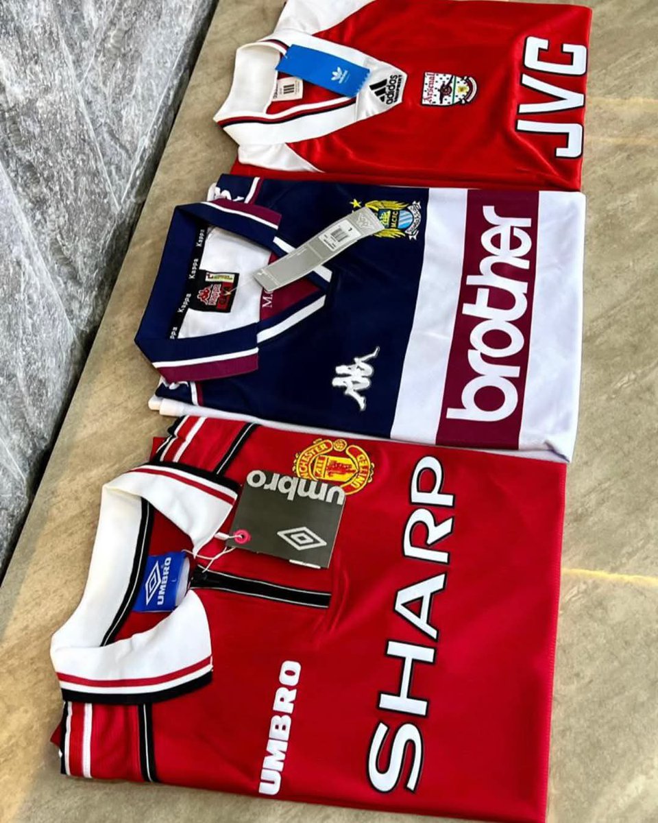 Sporthouse2019's tweet image. Retro Vintage 

Price: ₦23k

Location kaduna, delivery nationwide call-08100602313 
WhatsApp- wa.me/2348100602313