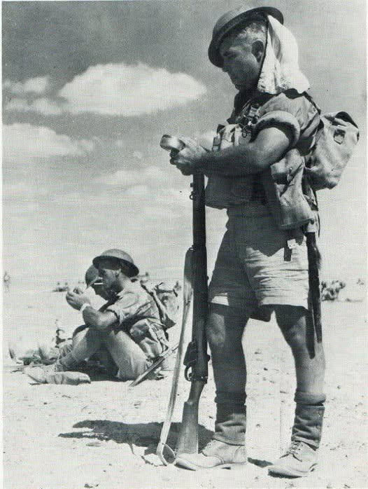 The South African volunteer forces, known as the Springboks, initially saw action in the East African Campaign (1940-1941) before moving to the Western Desert for the main North African Campaign (1941-1942) against the German and Italian Axis forces. Their service in the desert
