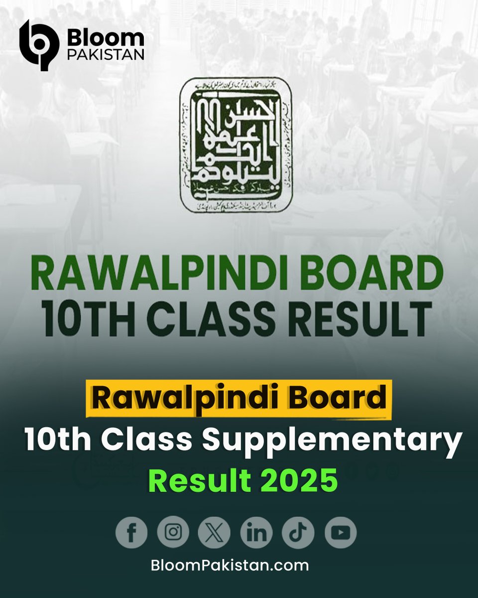 bloom_pakistan's tweet image. Rawalpindi Board Announces 10th Class Supplementary Result 2025.

Read More bloompakistan.com/rawalpindi-boa…

#RawalpindiBoard #10thClassResult #SupplementaryResult2025