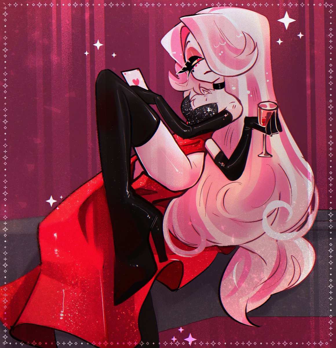 #HazbinHotel  #angeldust