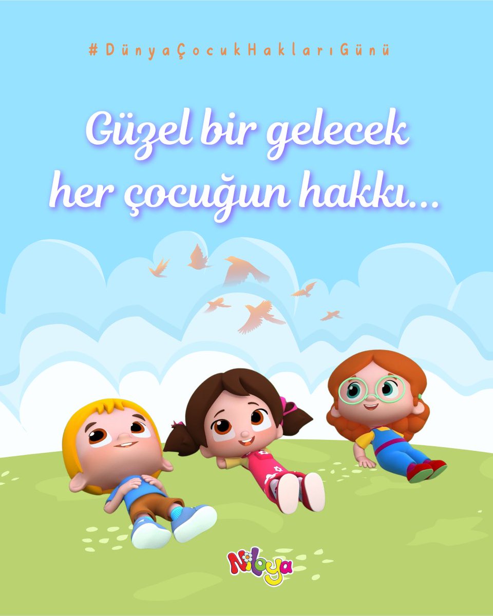 NiloyaOfficial's tweet photo. Bugün bizim için çok önemli bir gün canım arkadaşlarım!🍀
#DünyaÇocukHaklarıGünü’nde tüm çocukların güzel bir geleceği ve tıpkı benim gibi neşeli bir hayatı olması dileğiyle…✨
 
#niloya #tospik #çocukhakları https://t.co/W1ACFd3PVm