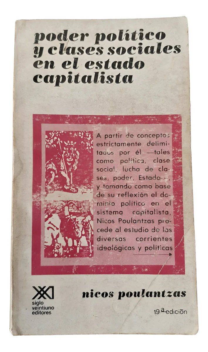 libroseureka's tweet image. mercadolibre.com.mx/poder-politico…
Poder Político Y Clases Sociales En El Estado Capitalista
Nicos Poulantzas

#LeerEsConocerte #LibrosParaTodos #Historia #Filosofía #Cuento #Poesía #Derecho #Sheinbaum #Libros #Pumas #ÚltimaHora #Literatura #Narrativa #México #Educación #LibrosEureka #Yoga