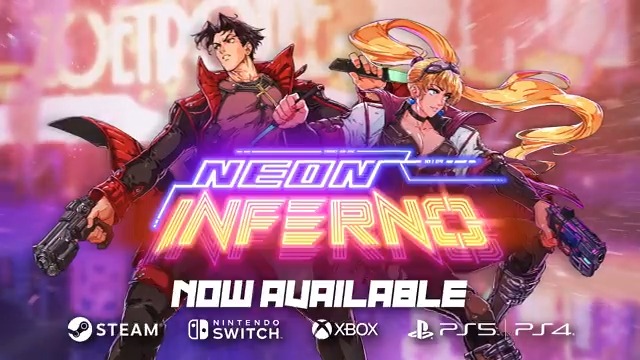ドット絵でお手伝いさせていただいたゲーム『NEON INFERNO』がリリース