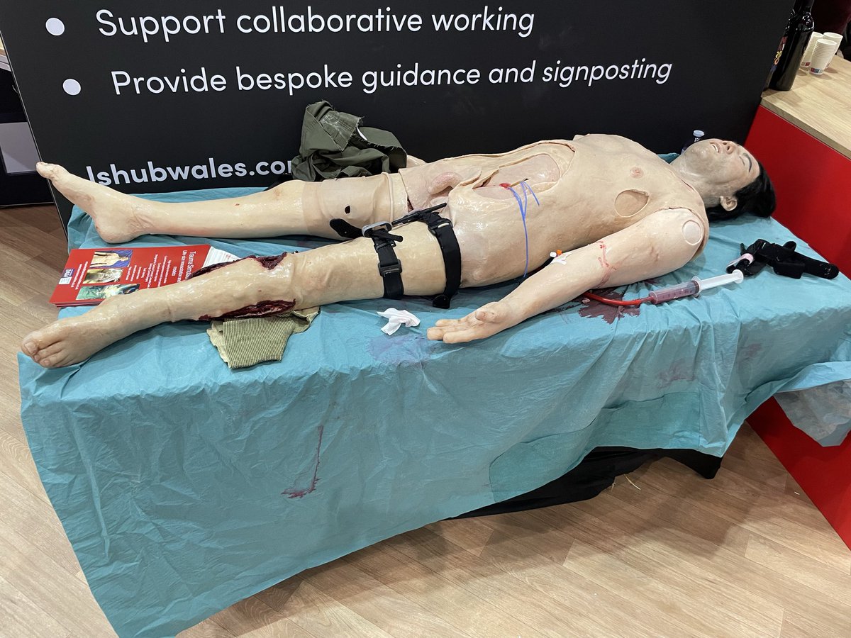 Delighted to be at Medica in Düsseldorf this week. Learn more about our models and scenarios for time-critical trauma surgery procedures. Find us in Hall 16 J03. Great support from the Wales team! Thanks- and hope you can drop by