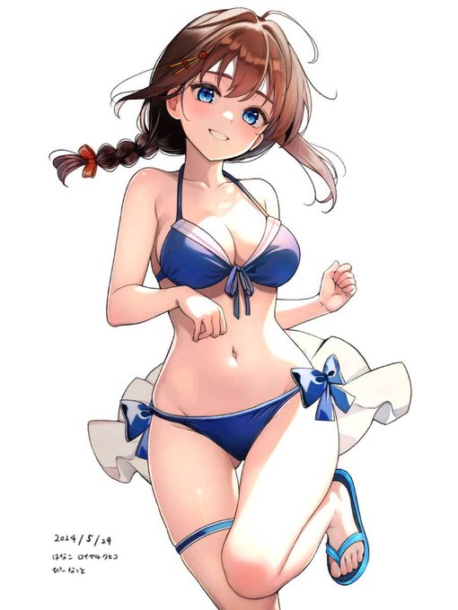 艦これ 時雨改三 水着mode ☺ 