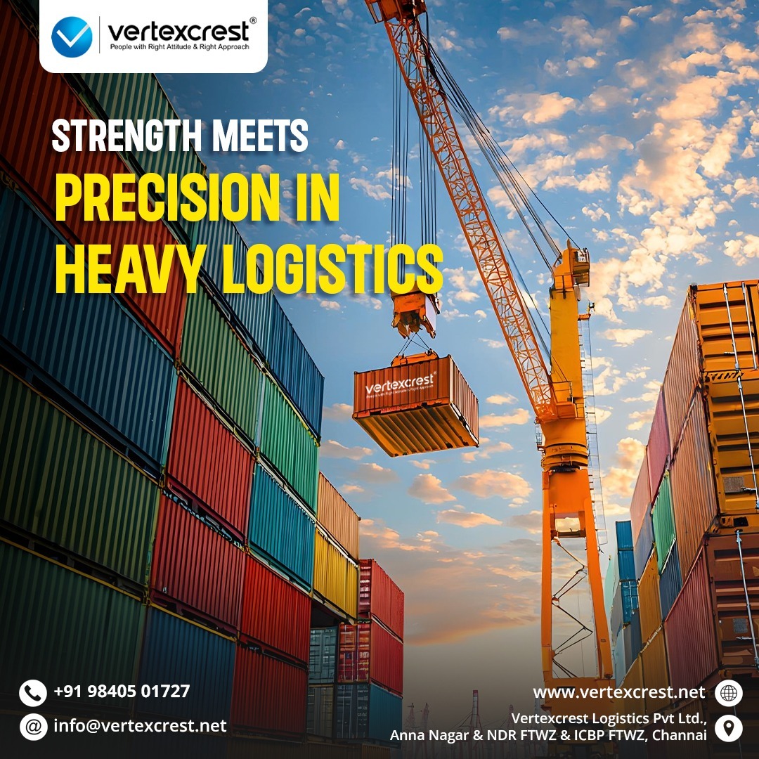 Vertexcrest_'s tweet image. Combining power and planning, Vertexcrest delivers reliable handling for oversized and industrial cargo.
#StrengthWithCare #LogisticsExcellence #ReliableSolutions #GentleTouch