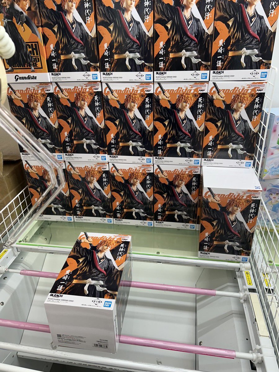 入荷】 BLEACH GrandistaｰKUROSAKI ICHIGOｰ 入荷致しました😄 2ブース