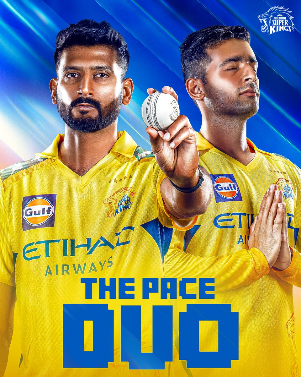 ChennaiIPL's tweet image. Your feed just caught a few swinging bullets 🔥😎

#WhistlePodu